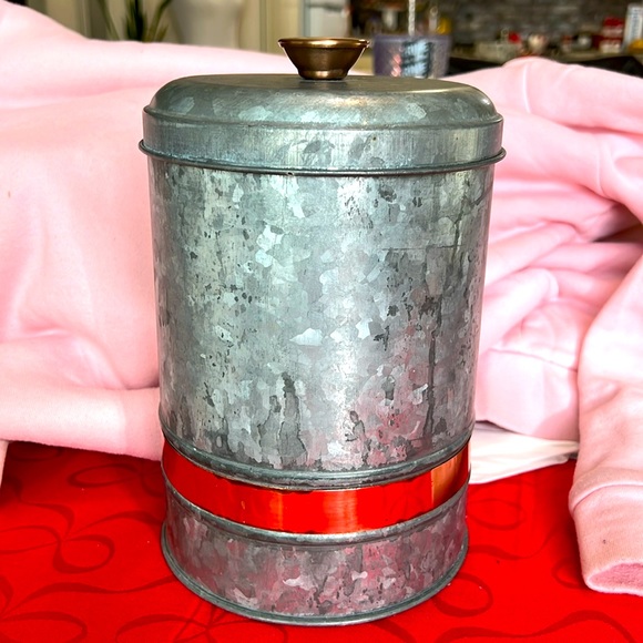 Tin Copper Canister - Picture 1 of 6